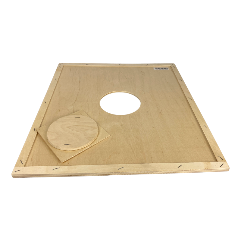 Dekplank Spaarkast met opening midden