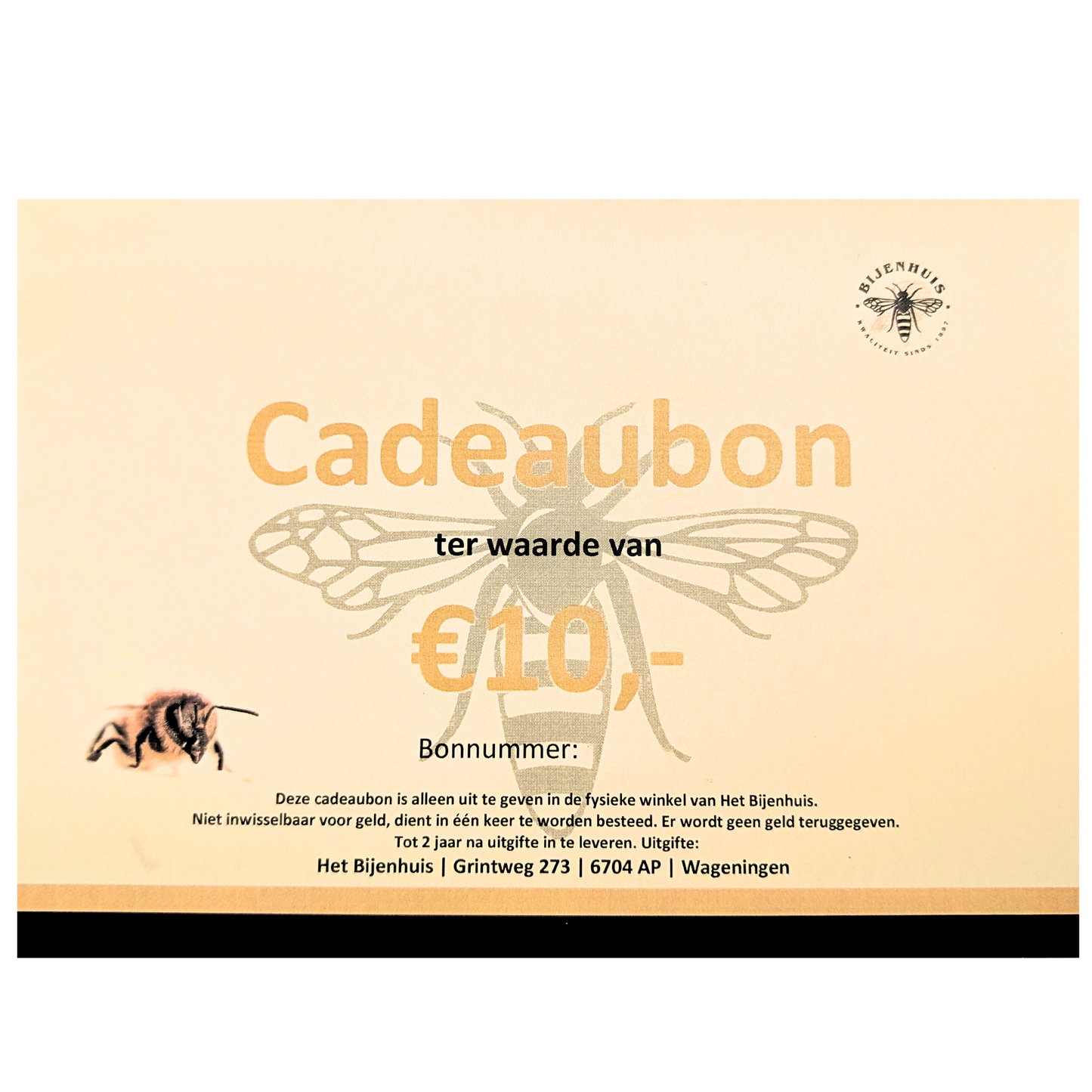 Cadeaubonnen