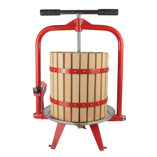 Honingpers rvs met hout