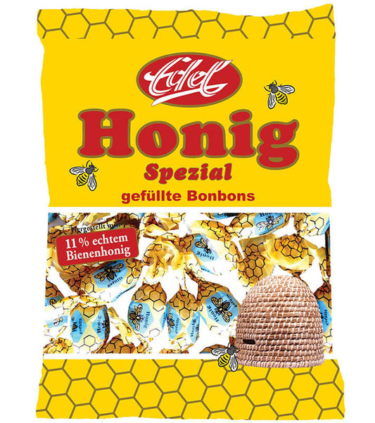 Bonbons met honing