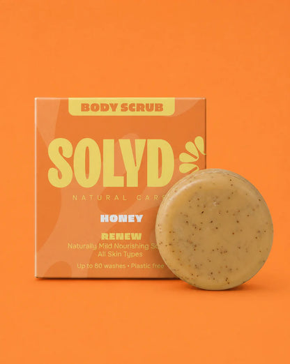 Body scrub bar honing