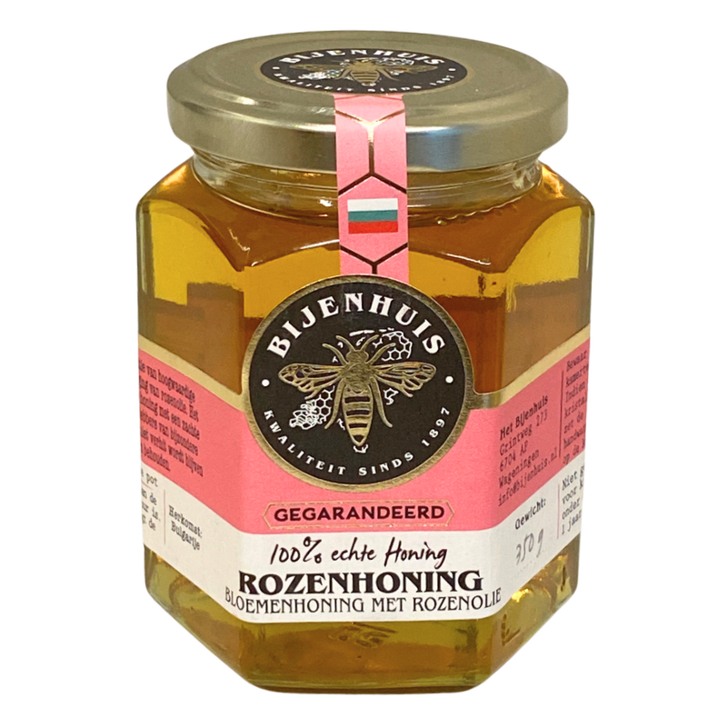 Rozenhoning: Bloemenhoning met Rozenolie