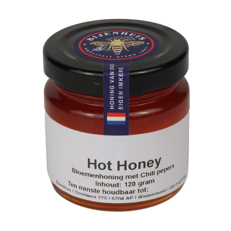 Hot Honey: Bloemenhoning met Chili-pepers