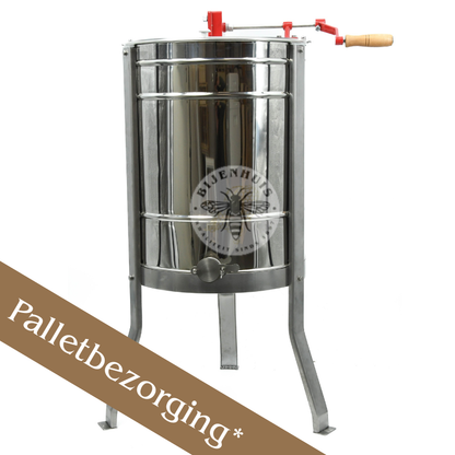 *3/6-Raams Solide RVS-Honingslinger Handmatig