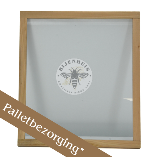 Dekplank met glas kersenhout