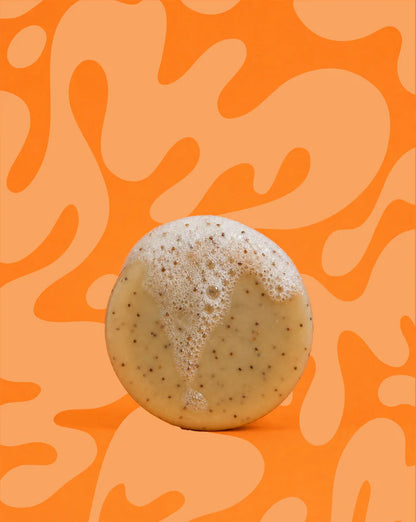 Body scrub bar honing