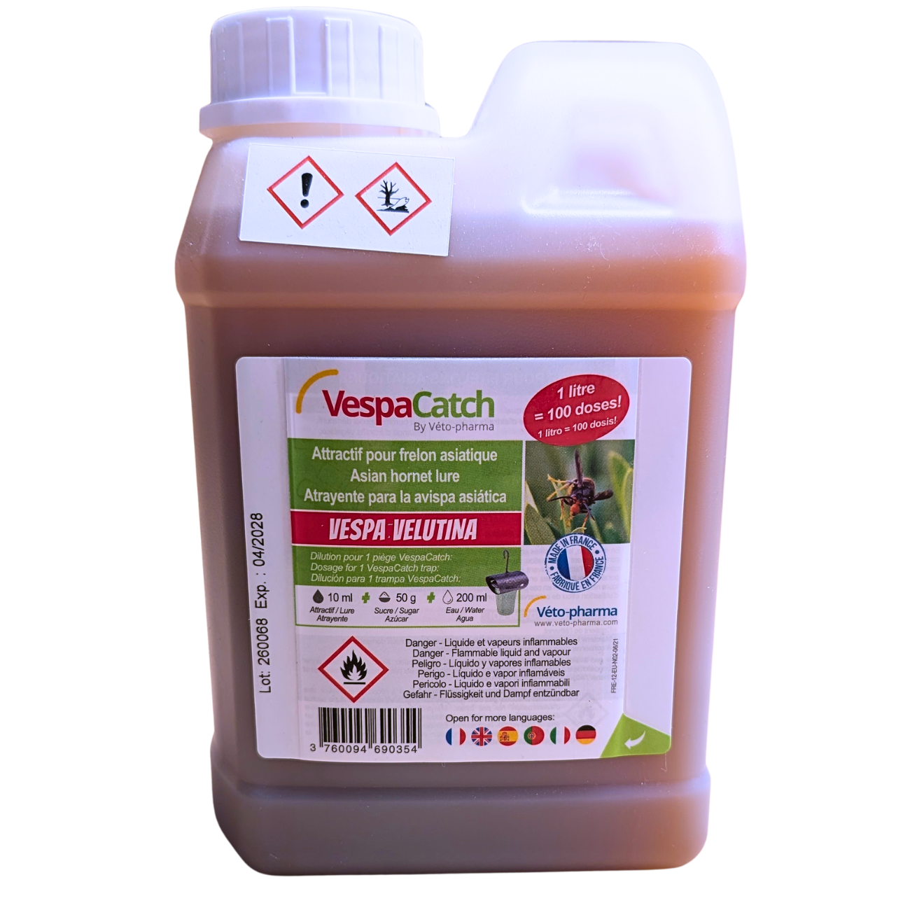 VespaCatch Hoornaarlokstof 10ml / 1 Liter
