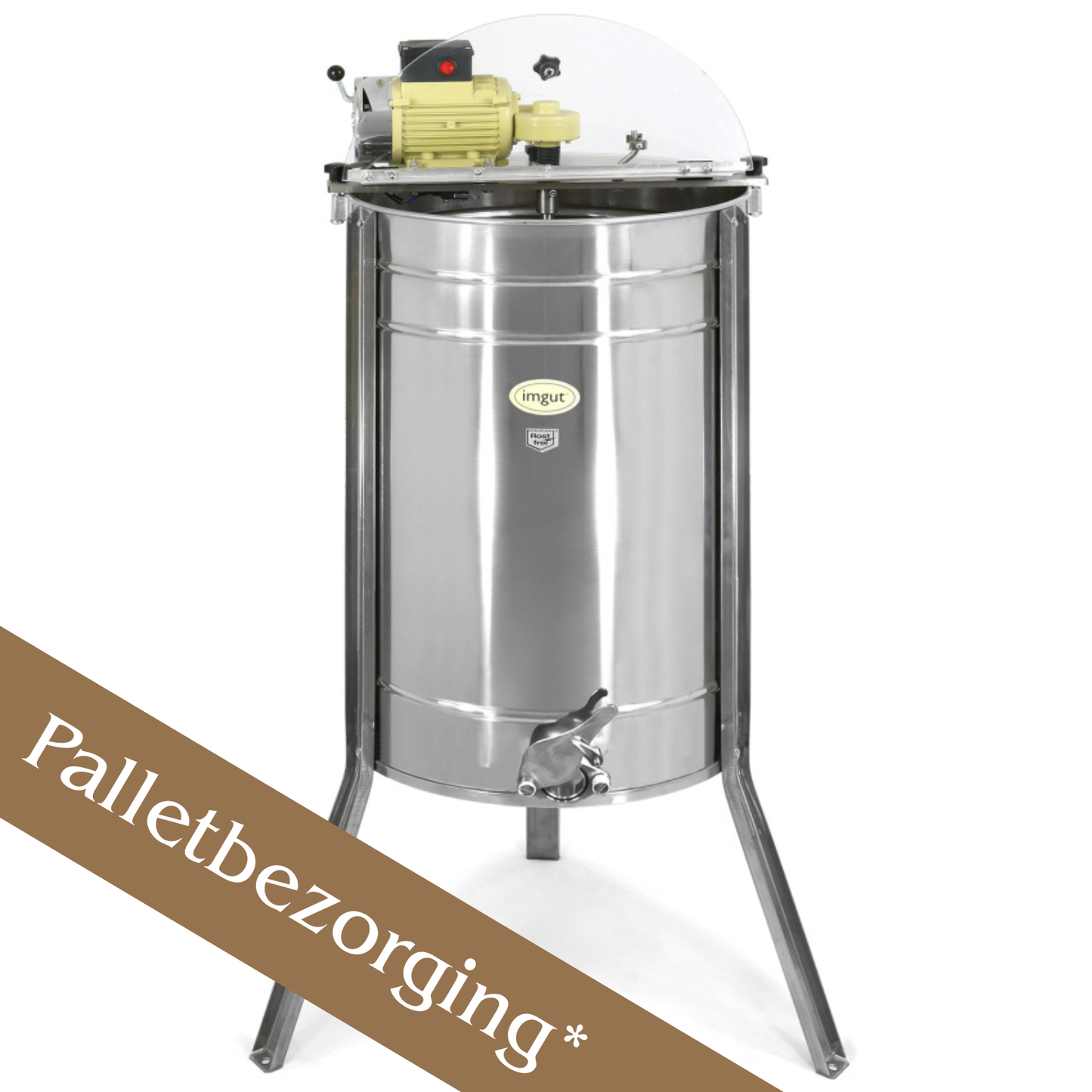 4/8-Raams Slinger RVS met Motor Imgut